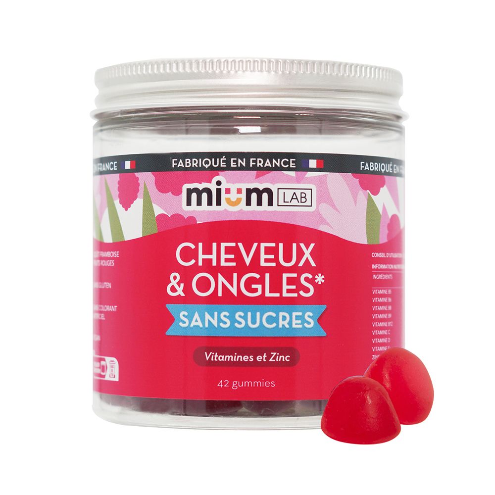 Mium Lab Gummies Cheveux et Ongles