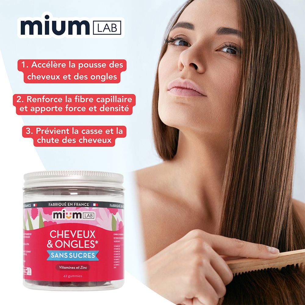 Mium Lab Gummies Cheveux et Ongles