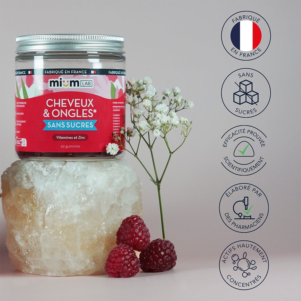Mium Lab Gummies Cheveux et Ongles
