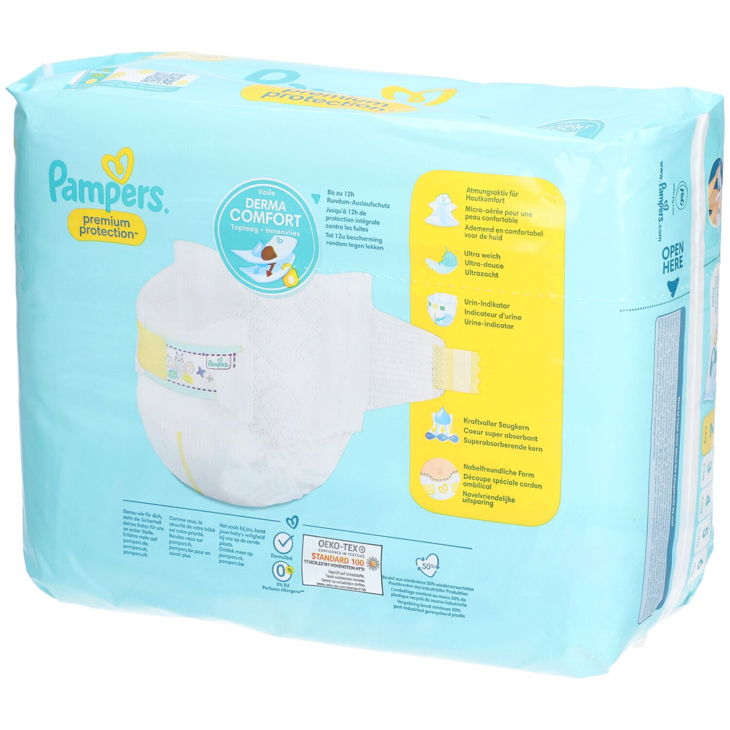 PAMPERS Premium Protection Couche taille 2 4-8 kg