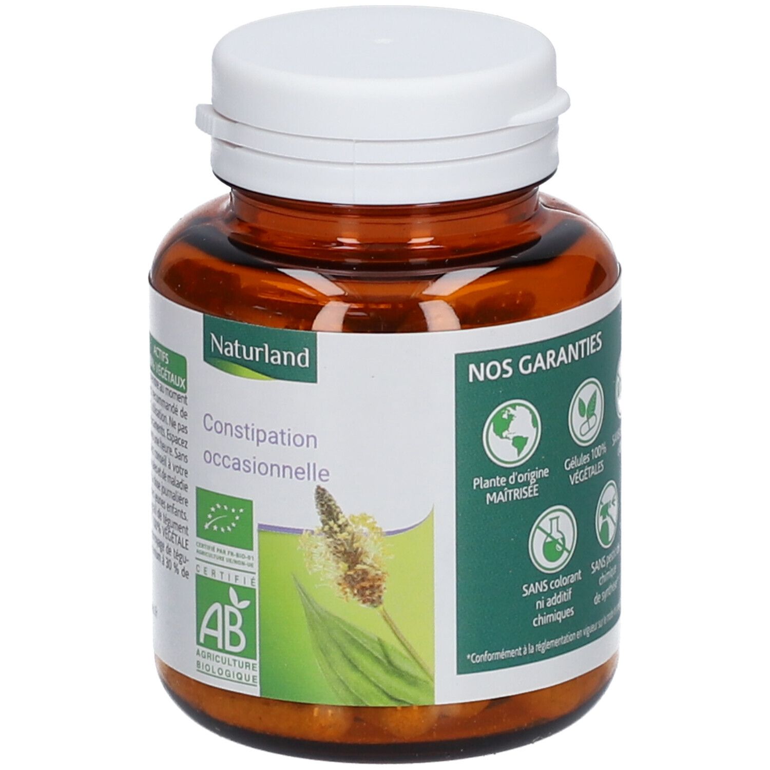 Naturland Bien-être digestif Psyllium Blond BIO - Végécaps