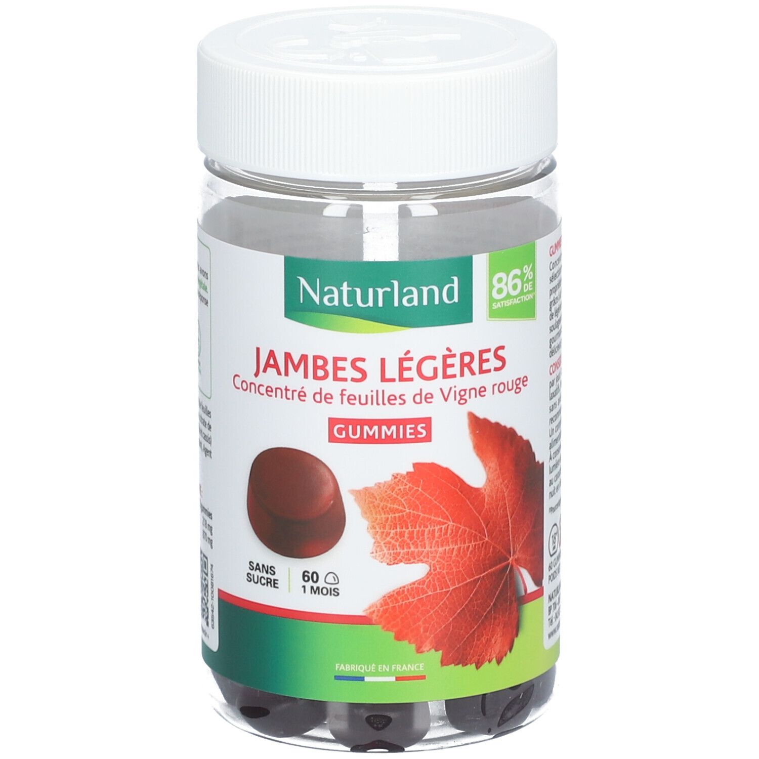 Naturland Gummies Jambes légères