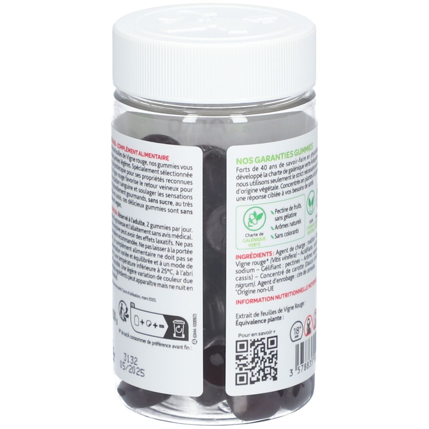 Arkopharma Gummies Phyto Vigne Rouge