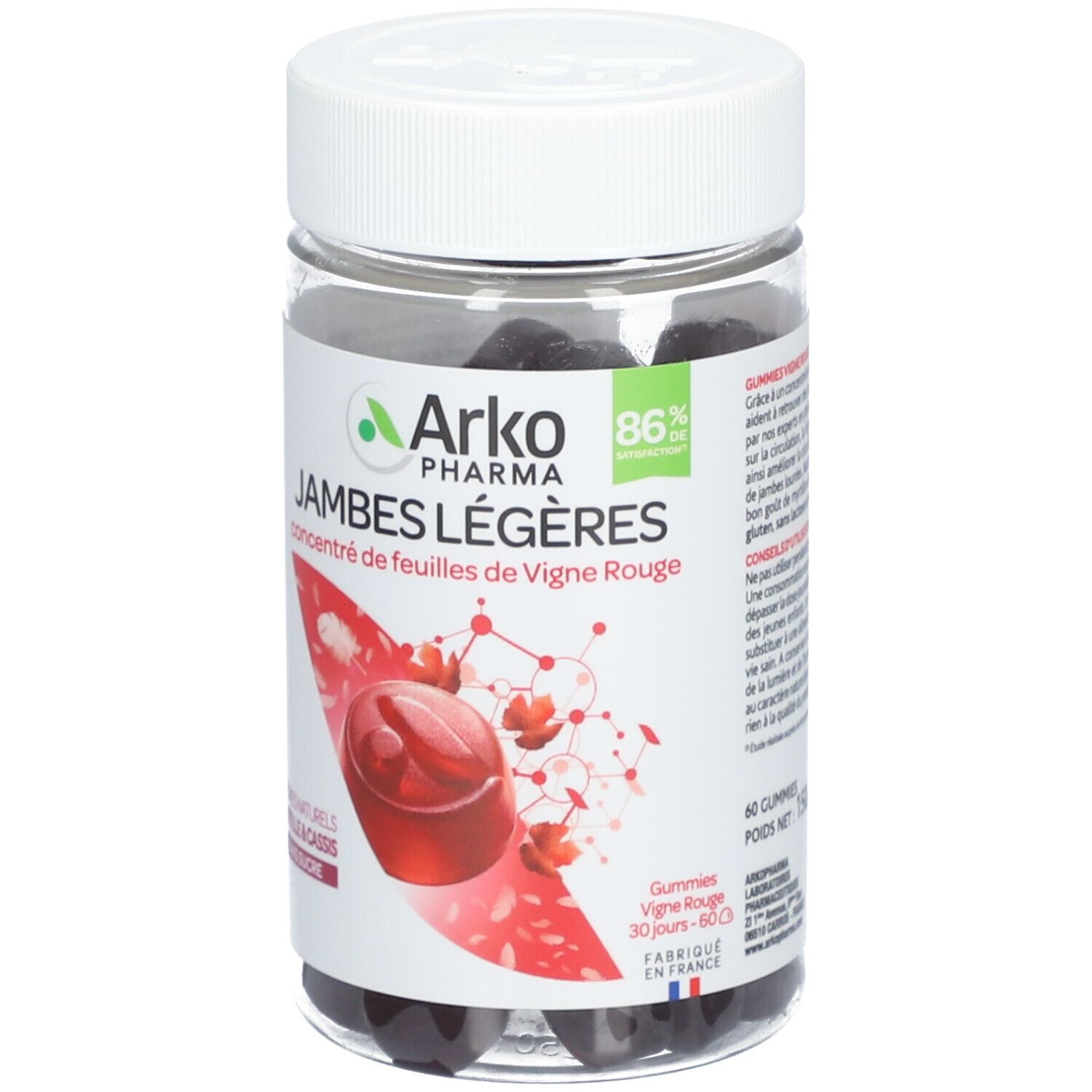 Arkopharma Gummies Phyto Vigne Rouge