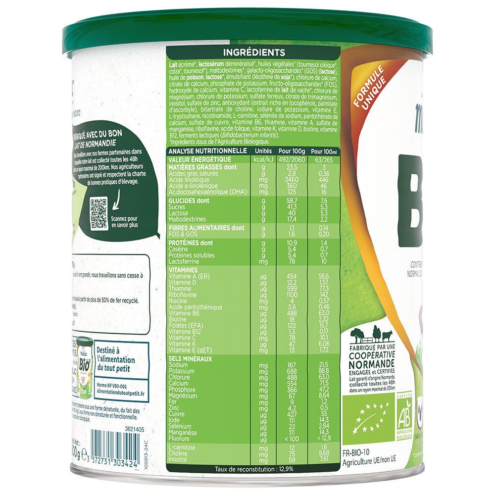 Modilac Bio lait 2ème âge