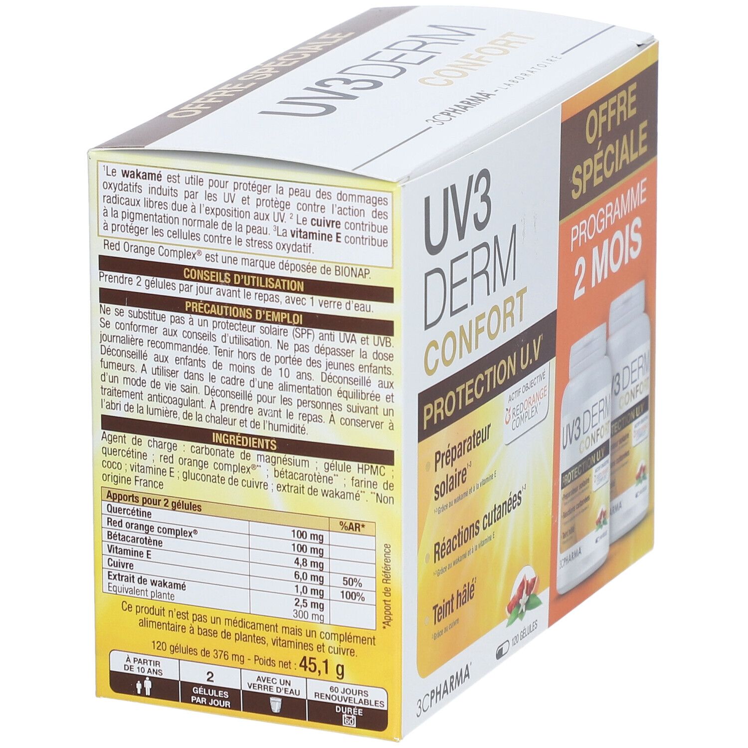 3C PHARMA UV3 Derm Confort