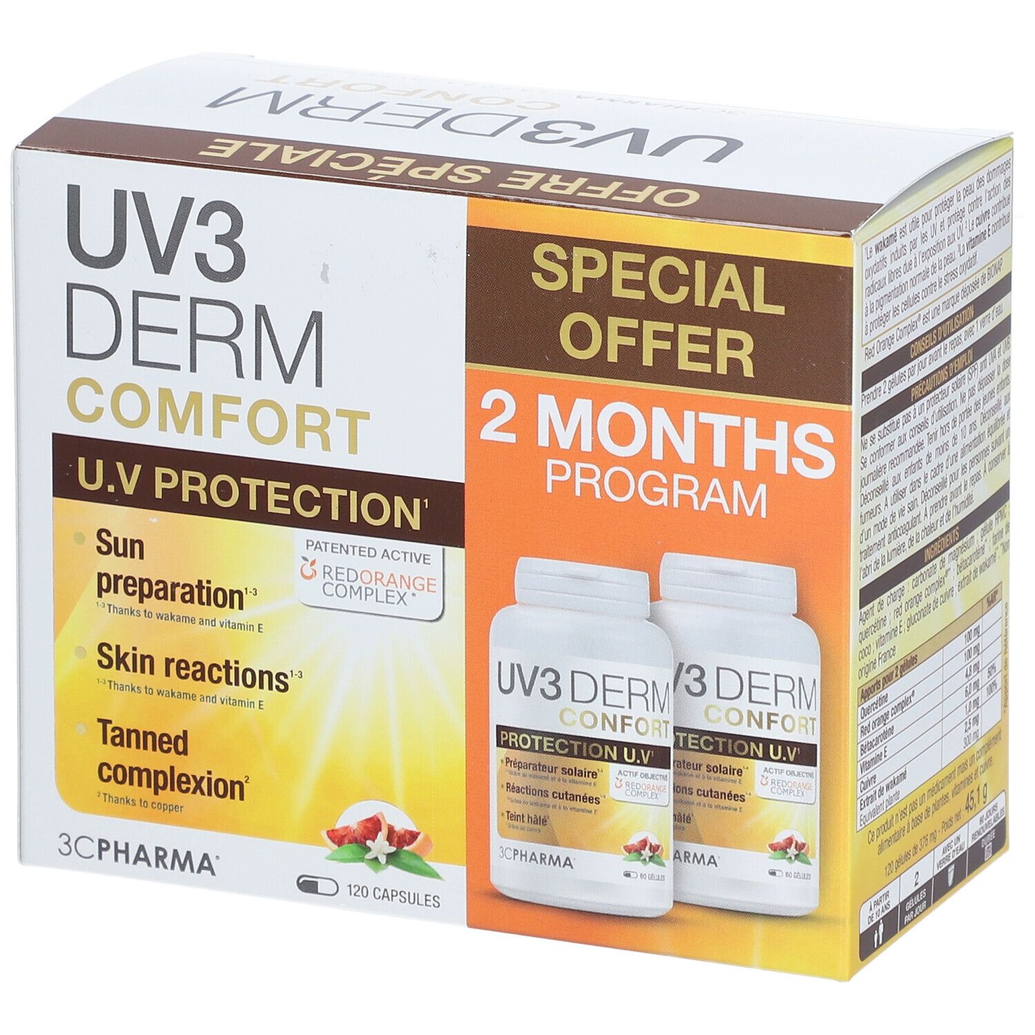 3C PHARMA UV3 Derm Confort