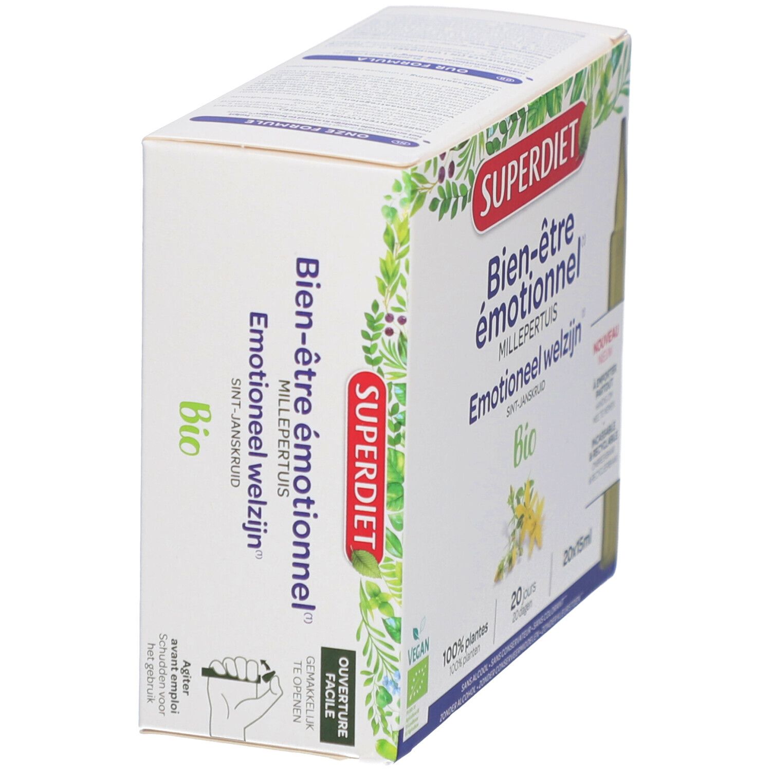 Superdiet Millepertuis Bio – Bien-être émotionnel