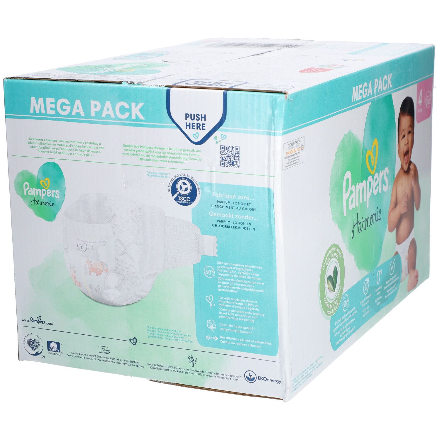 Pampers® Harmonie Taille 4