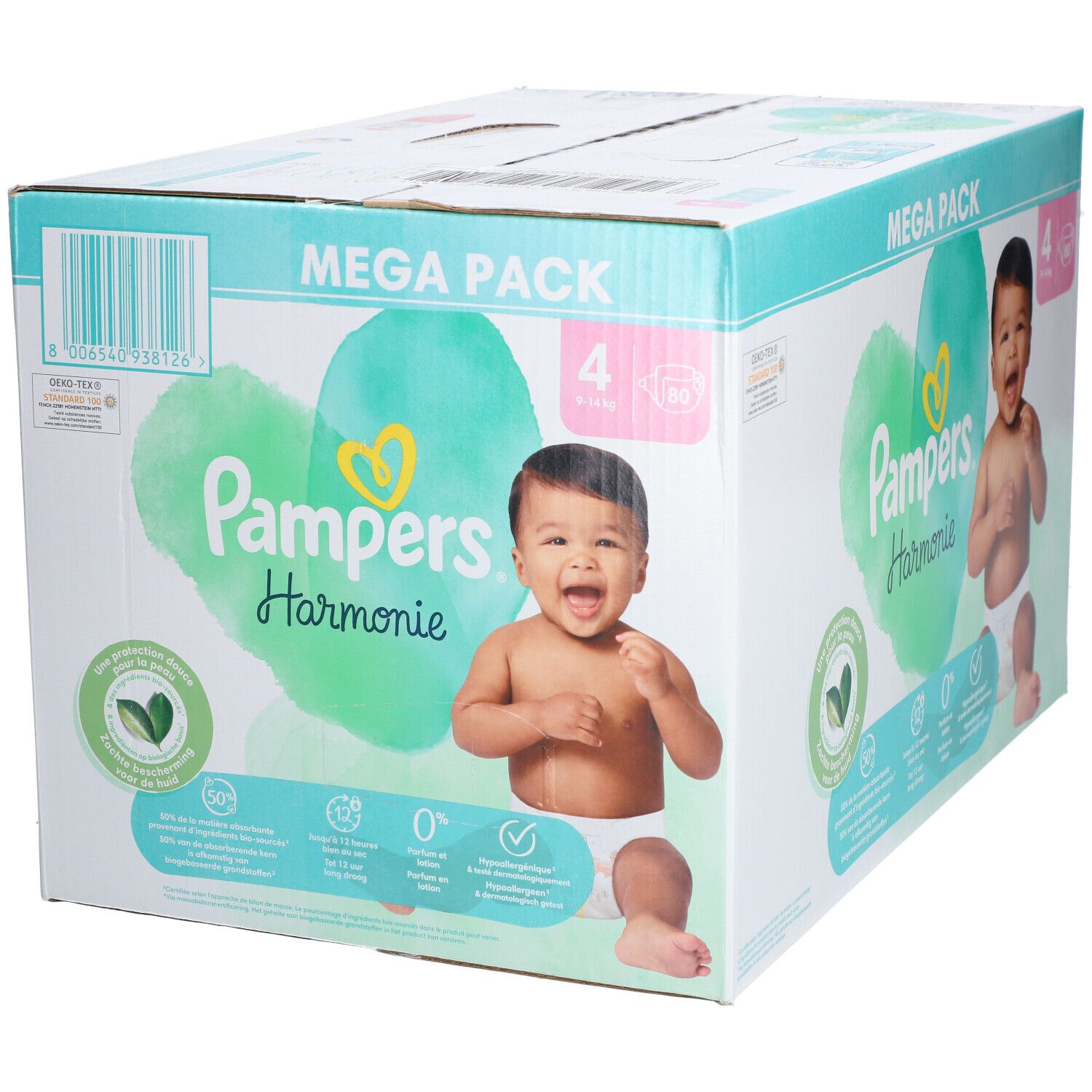 Pampers® Harmonie Taille 4