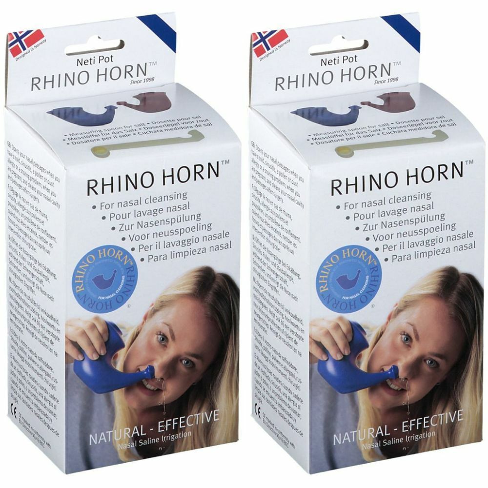 Rhino Horn Lave Nez Bleu 3x1 pc(s) - Redcare Pharmacie