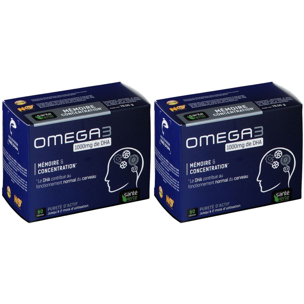 Santé Verte Oméga 3 1000 mg de DHA