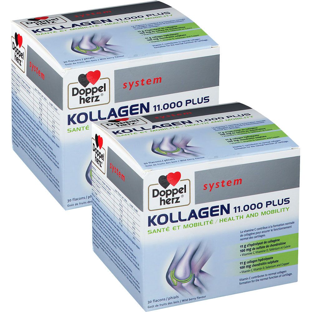 Doppelherz® system Kollagen 11.000 Plus Santé + Mobilité