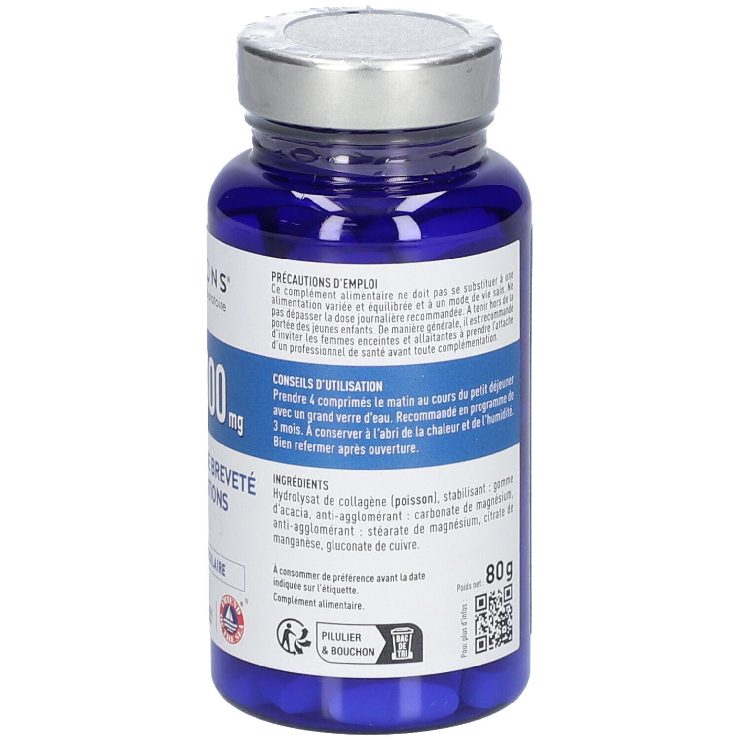 GRANIONS Collagène Marin - Type I & II - 3000 mg