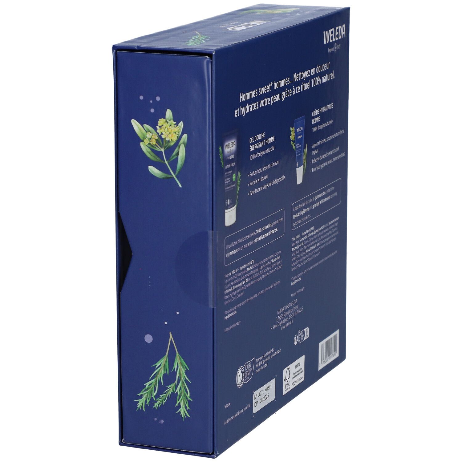 WELEDA Coffret Homme Bio