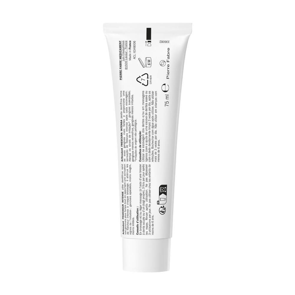 ARTHRODONT FRAÎCHEUR INTENSE PÂTE DENTIFRICE - Pâte dentifrice.  - tube 75 ml