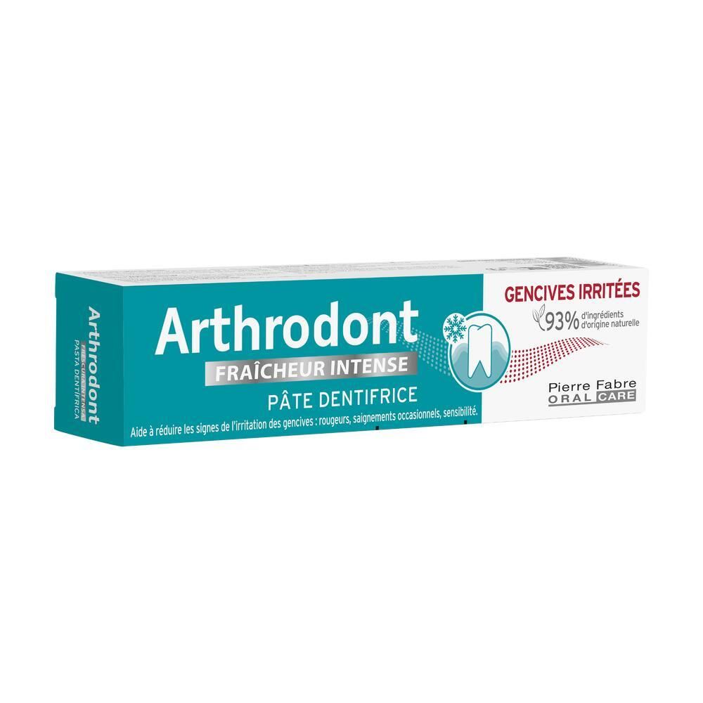 ARTHRODONT FRAÎCHEUR INTENSE PÂTE DENTIFRICE - Pâte dentifrice.  - tube 75 ml