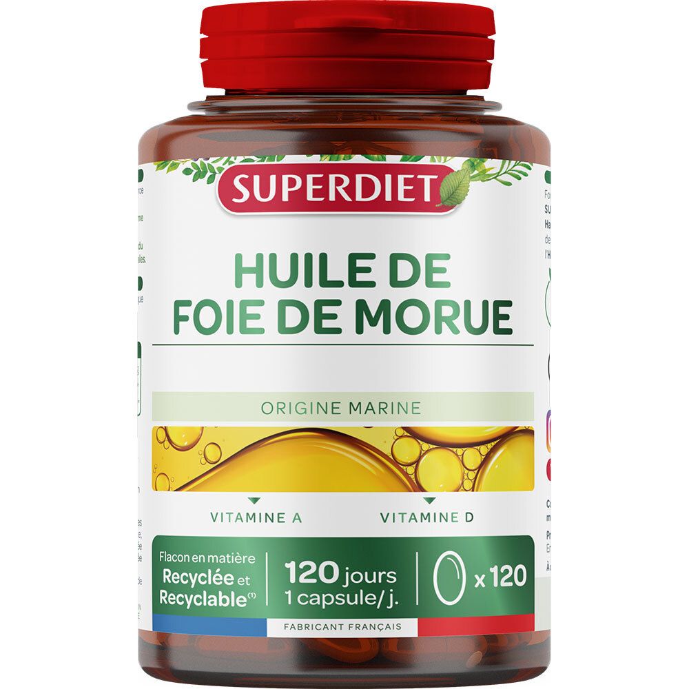 SUPER DIET Huile de Foie de Morue