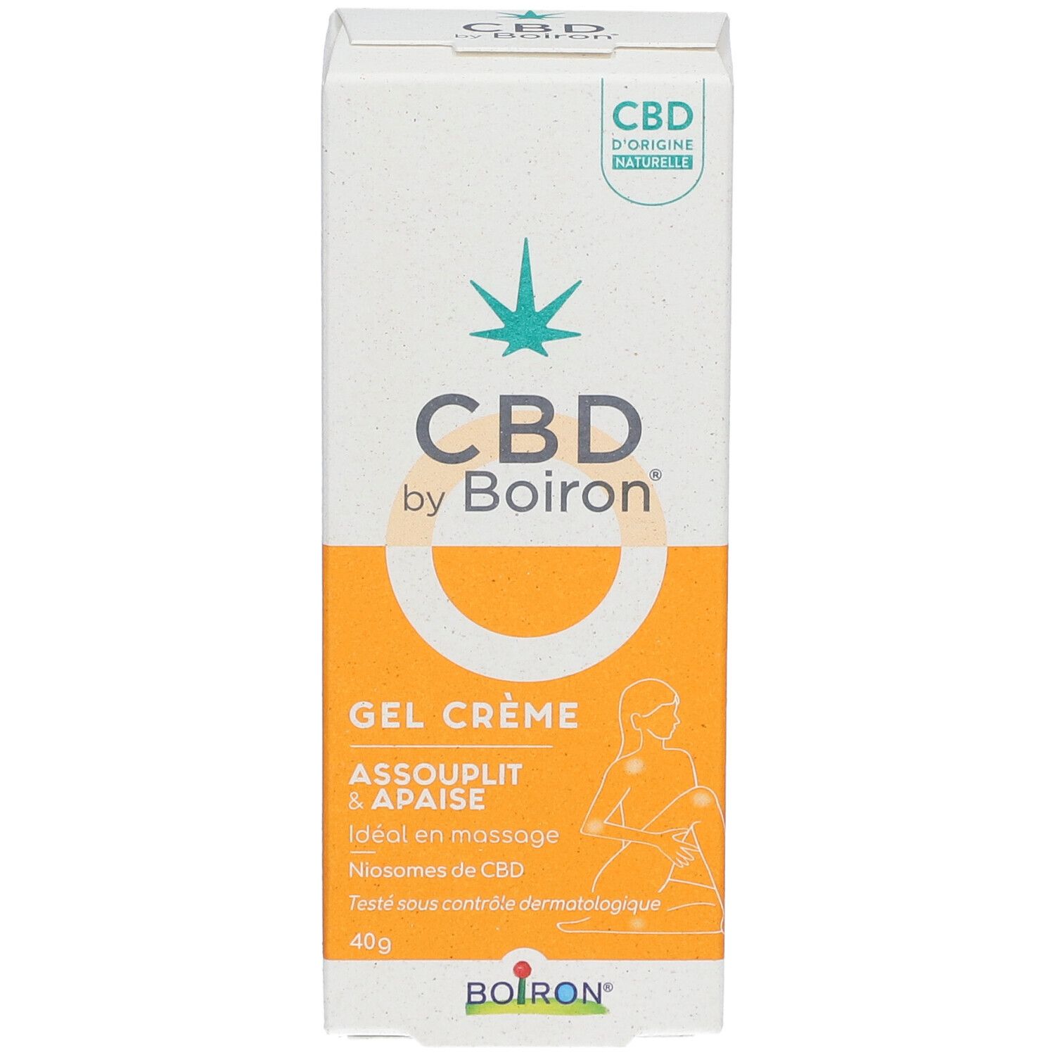 CBD By Boiron® Gel Crème 40 G - Redcare Pharmacie