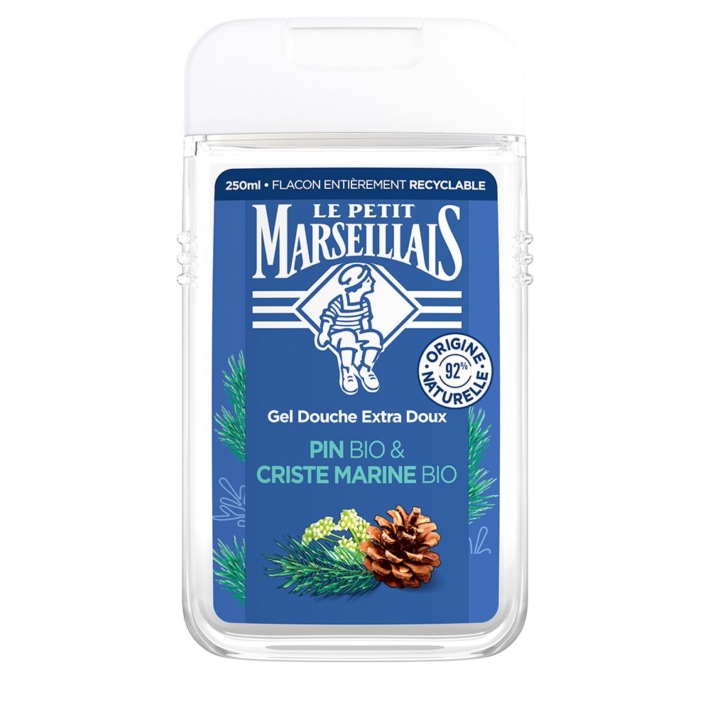 Le Petit Marseillais Gel douche Extra doux Pin bio & Criste Marine bio