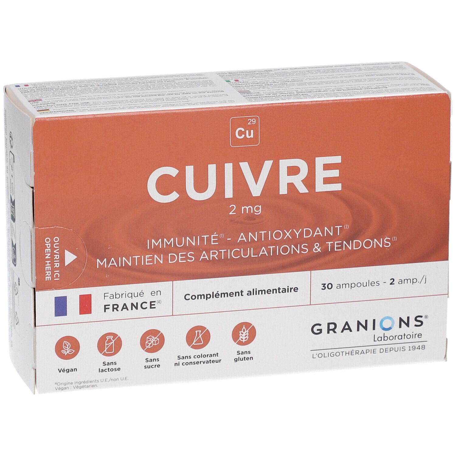 GRANIONS Cuivre