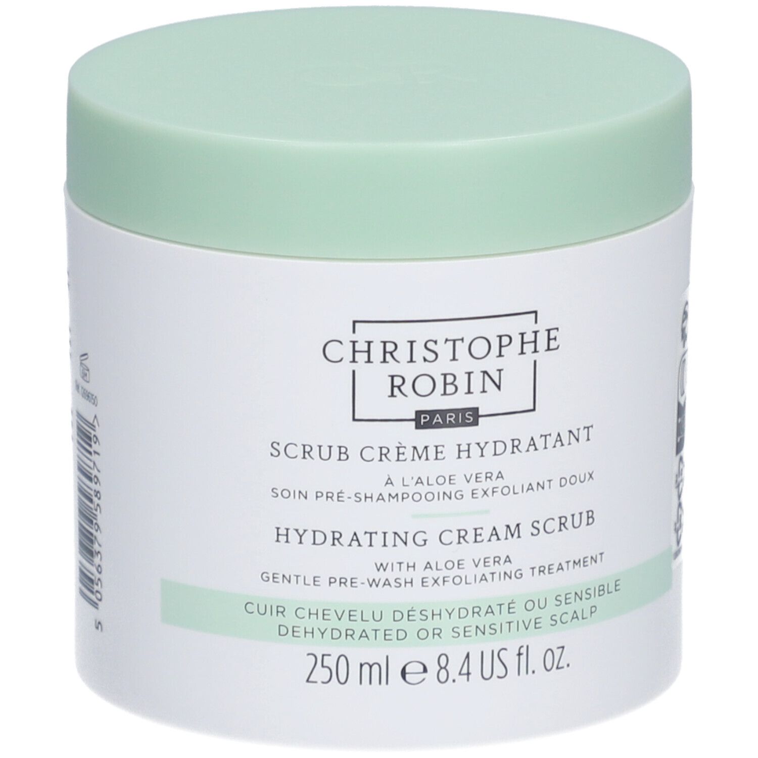 CHRISTOPHE ROBIN Scrub Crème Hydratant à l'Aloe Vera
