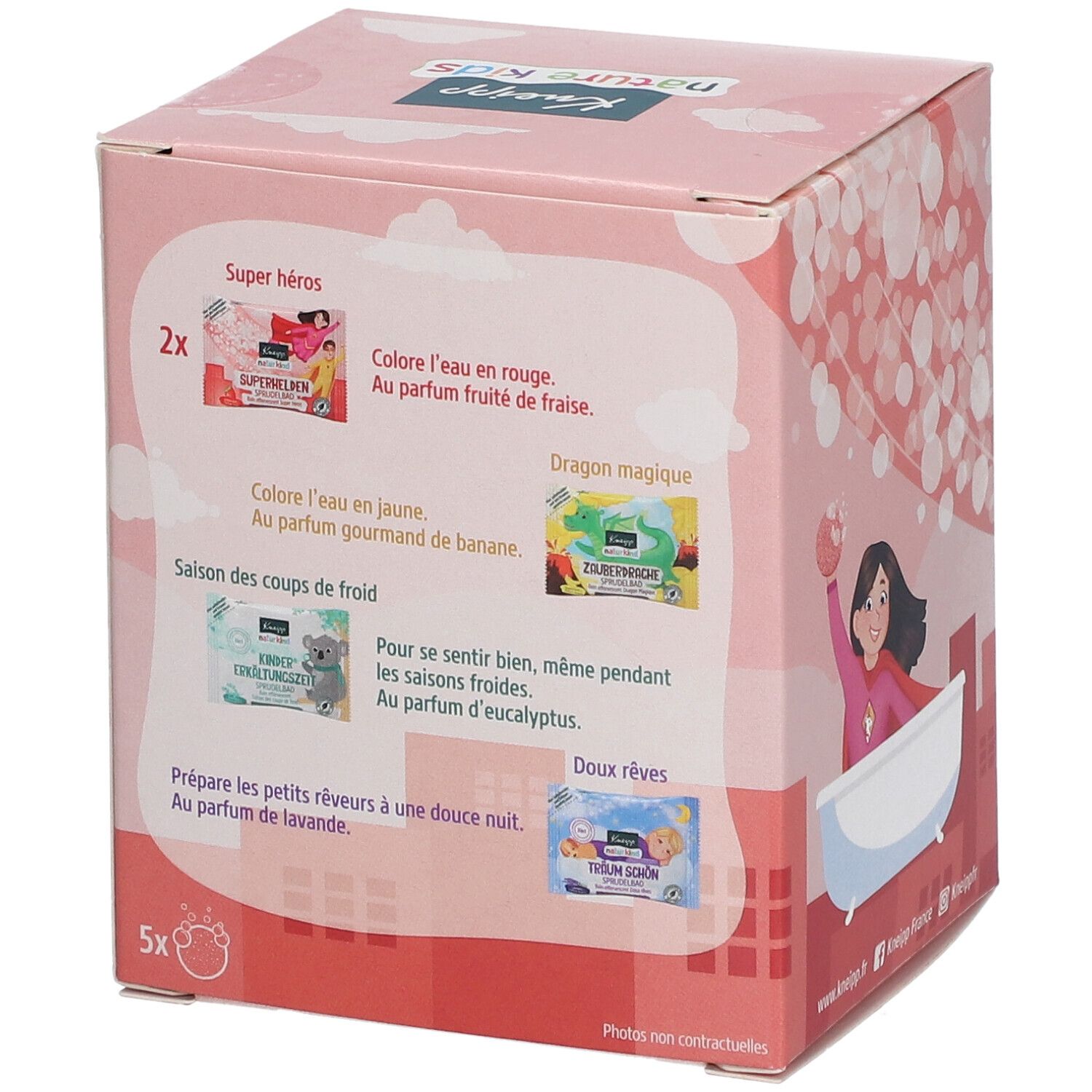 Kneipp Coffret de bain pétillant Super héros