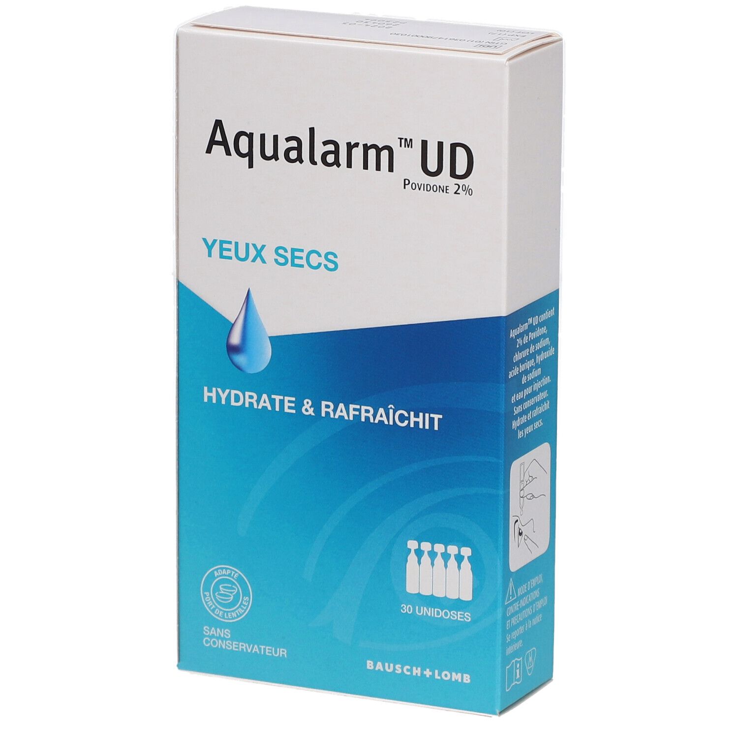 Aqualarm Yeux Secs - Inconfort  Unidoses 30x0,5 ml