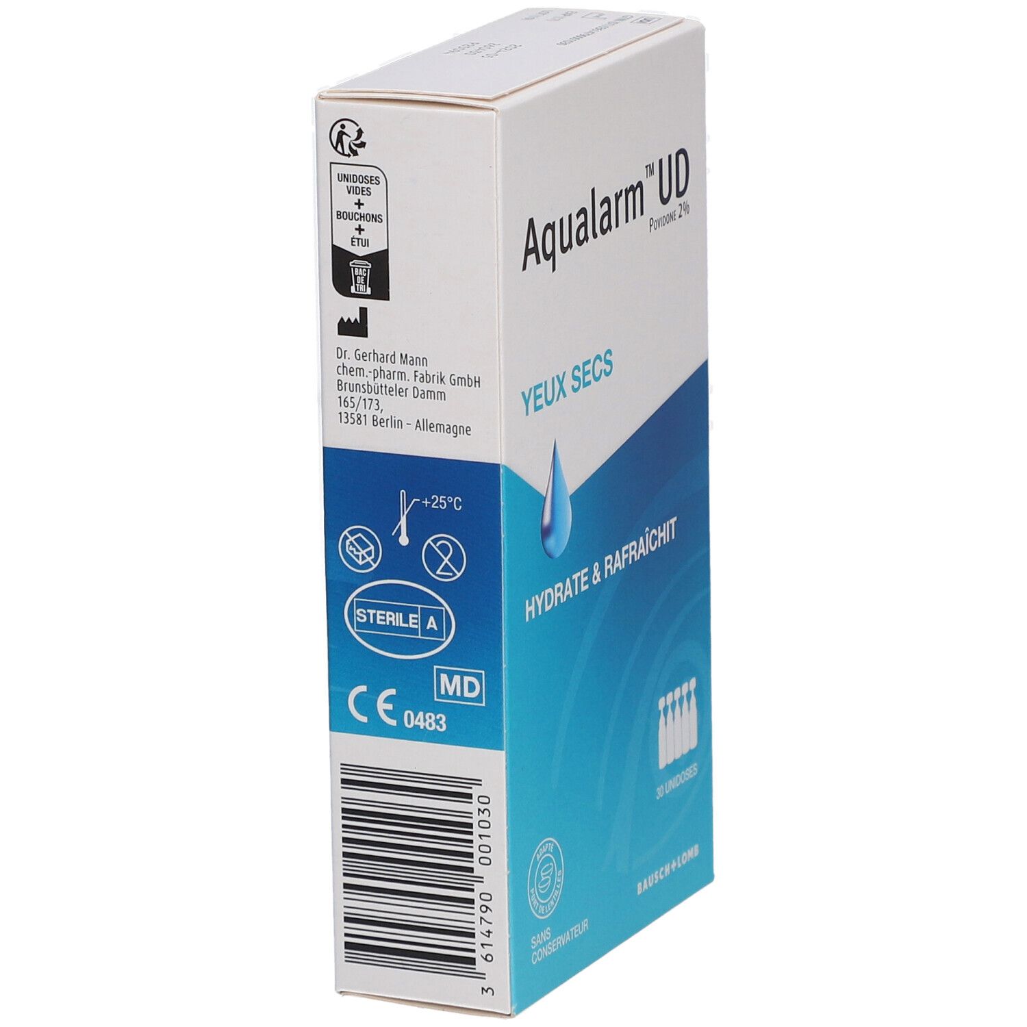 Aqualarm Yeux Secs - Inconfort  Unidoses 30x0,5 ml