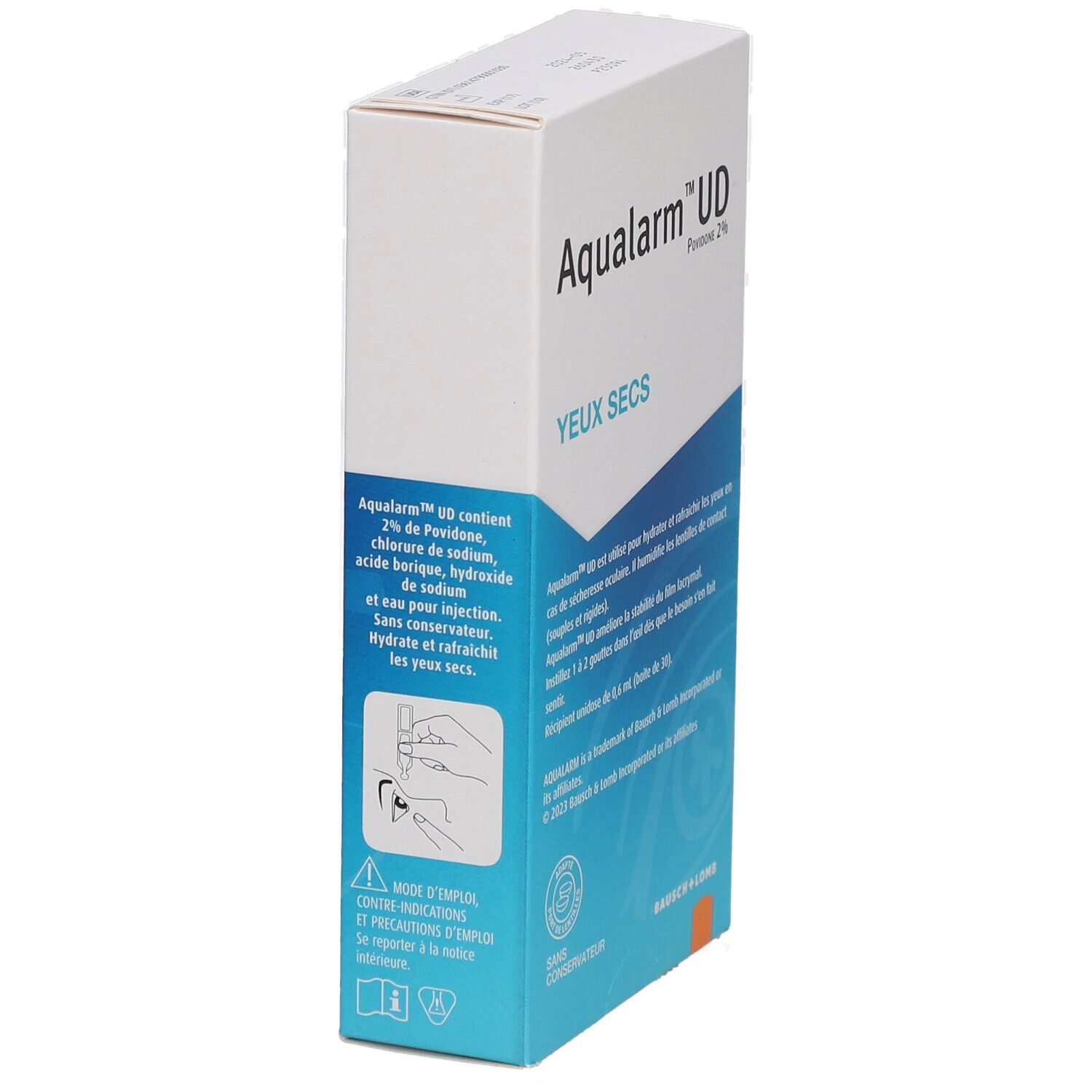 Aqualarm Yeux Secs - Inconfort  Unidoses 30x0,5 ml