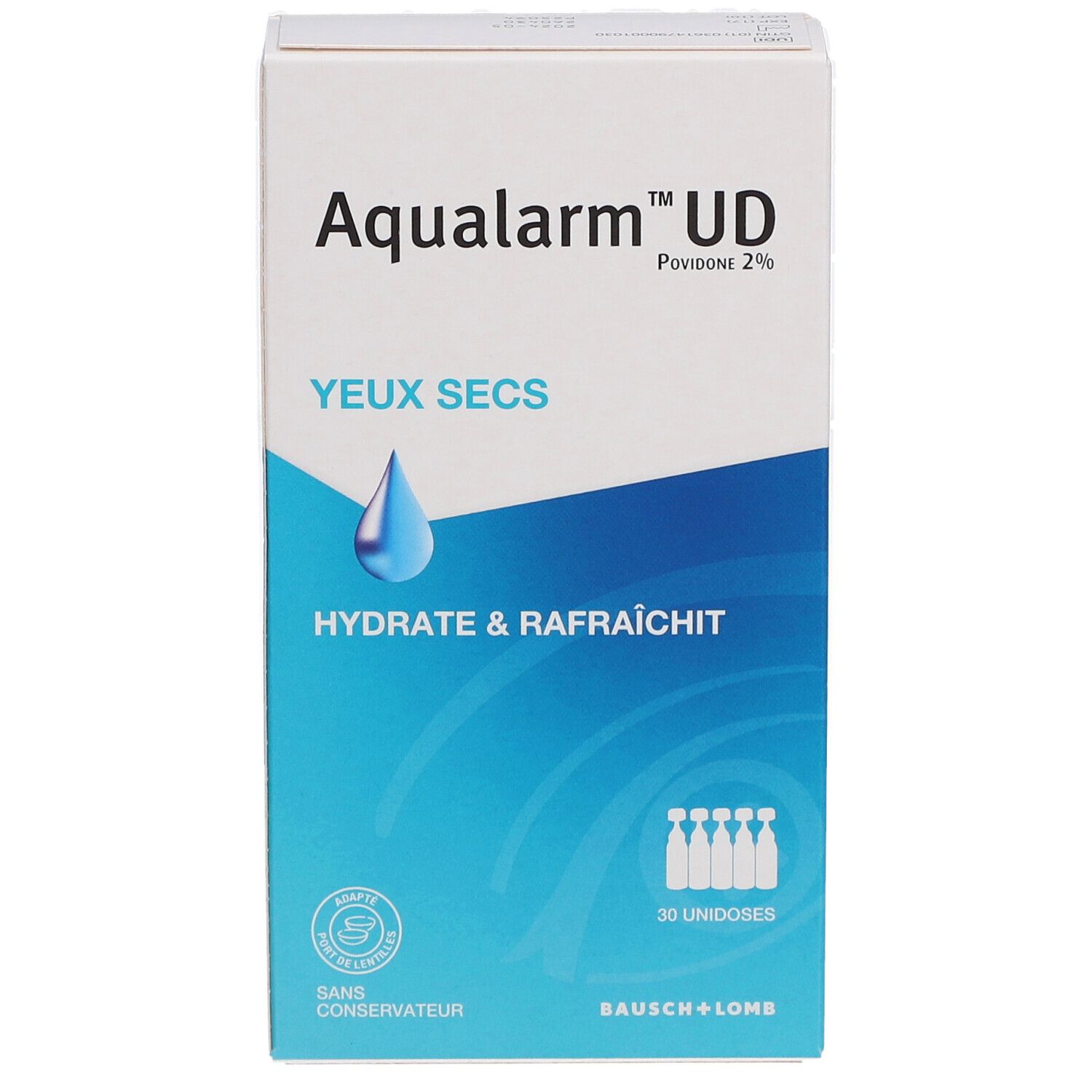 Aqualarm Yeux Secs - Inconfort  Unidoses 30x0,5 ml