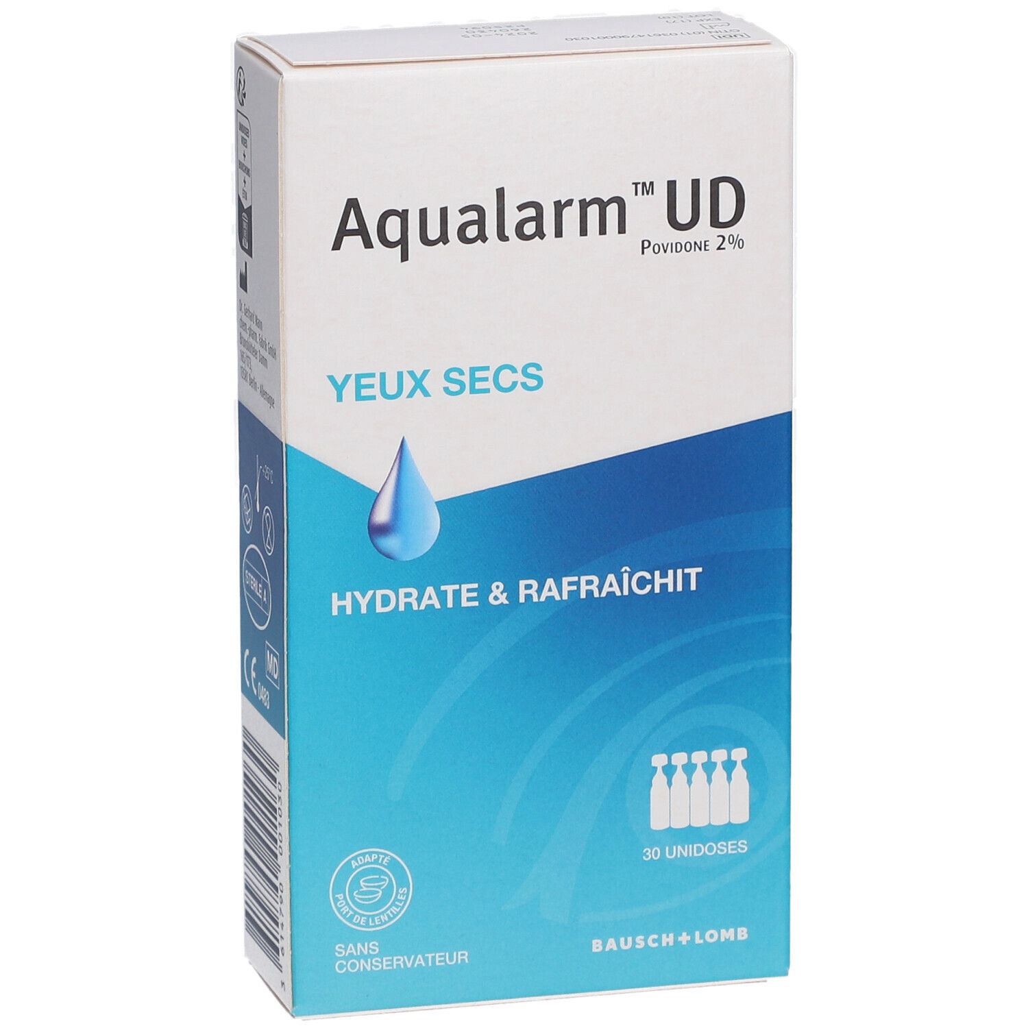 Aqualarm Yeux Secs - Inconfort  Unidoses 30x0,5 ml