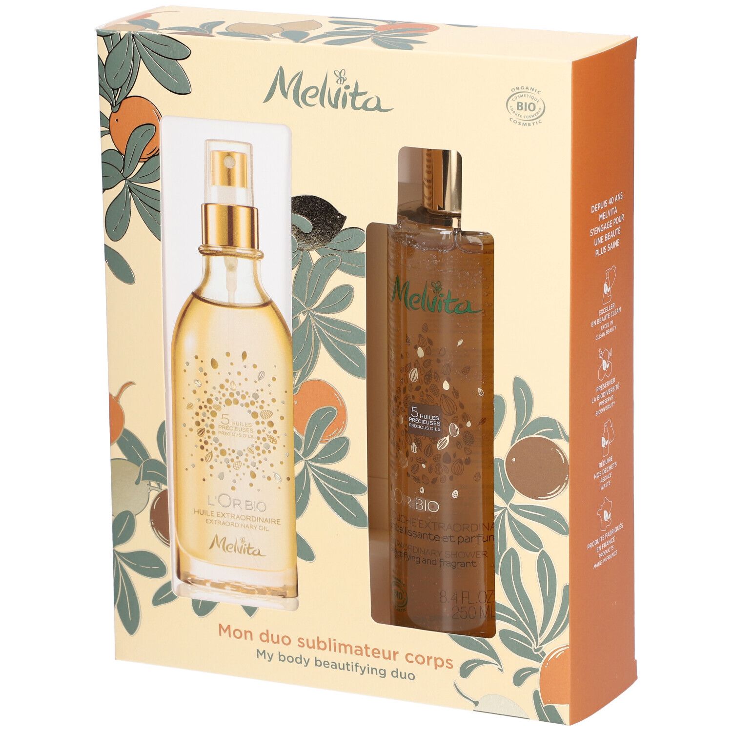 Melvita Coffret L'Or Bio
