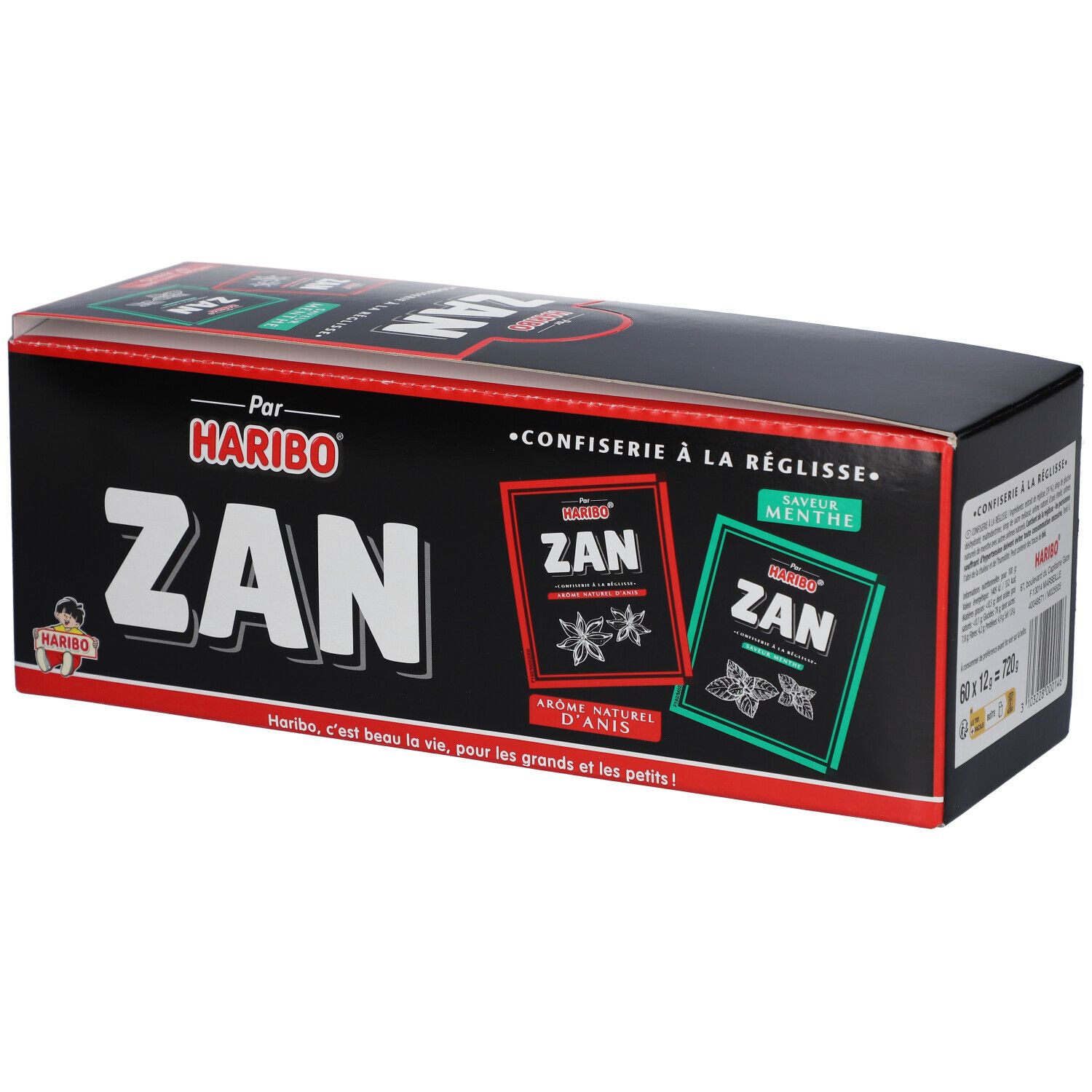 RICQLES Haribo® Zan Pastille Pain Anis-menthe