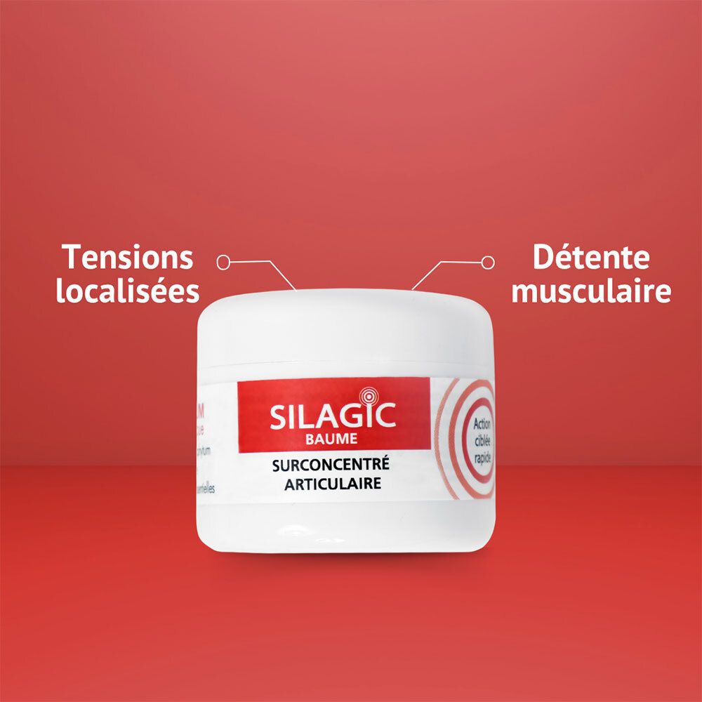 Silagic Baume Articulaire : Tensions localisées, détente musculaire.