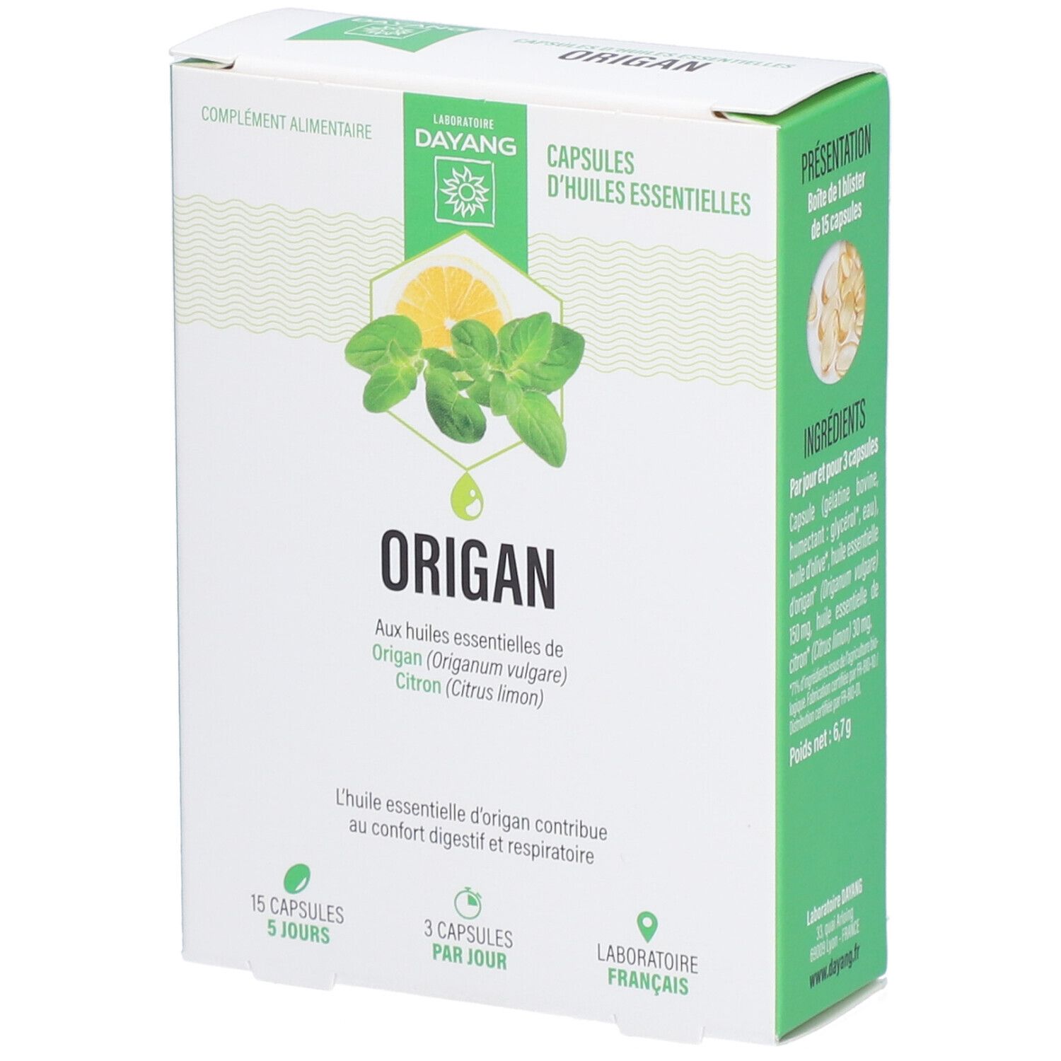 DAYANG Capsules Origan