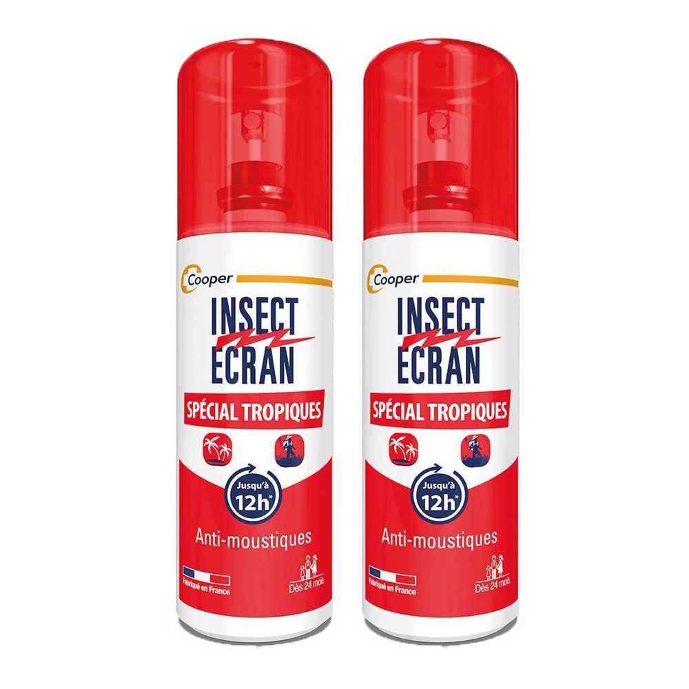 INSECT ÉCRAN Familles Anti-Moustiques Spray 100 ml 100 ml - Redcare  Pharmacie