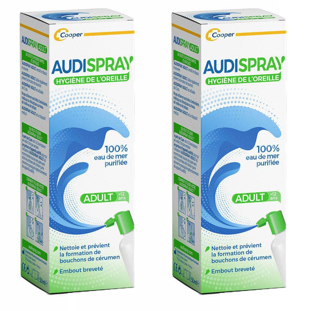 Audispray - solution naturelle pour nettoyer les oreilles
