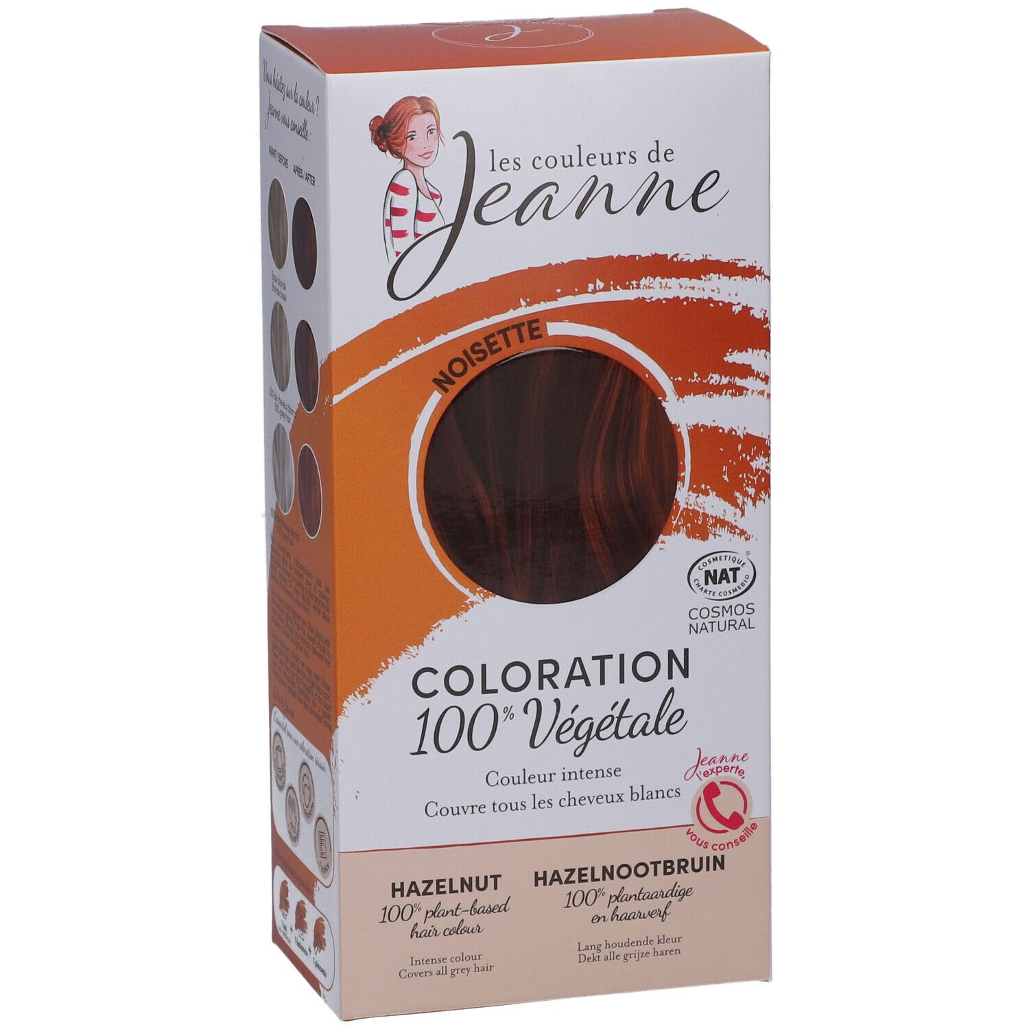 Coloration Noisette 100% végétale 100 g