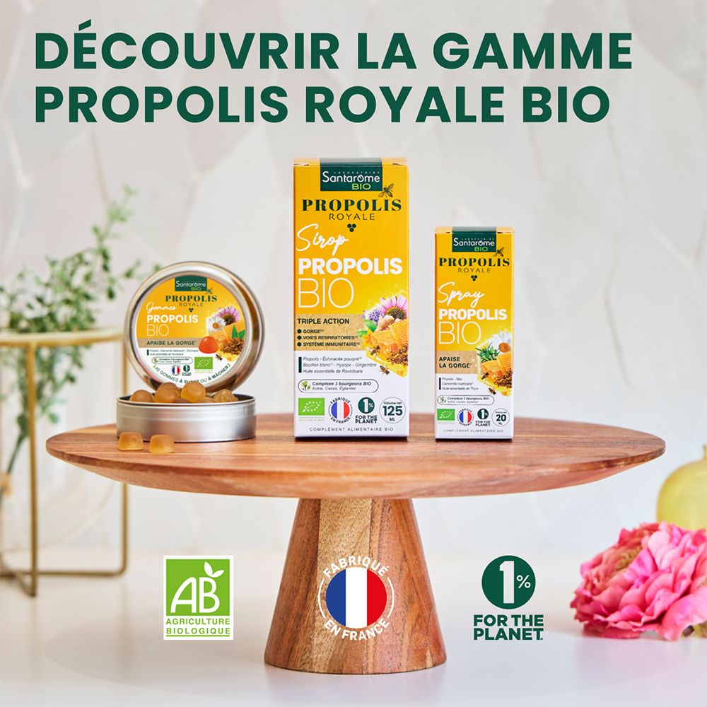 Santarome BIO Propolis Royale Sirop Bio