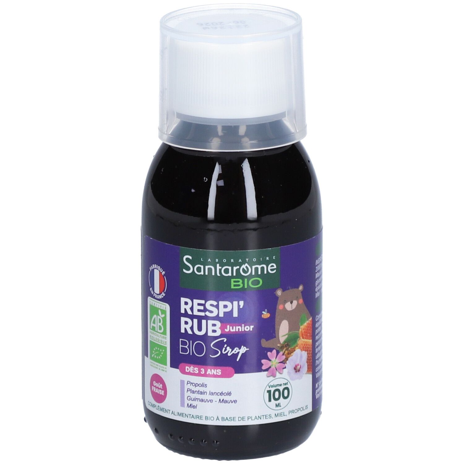 Santarome Bio Respi'Rub Junior Bio Sirop