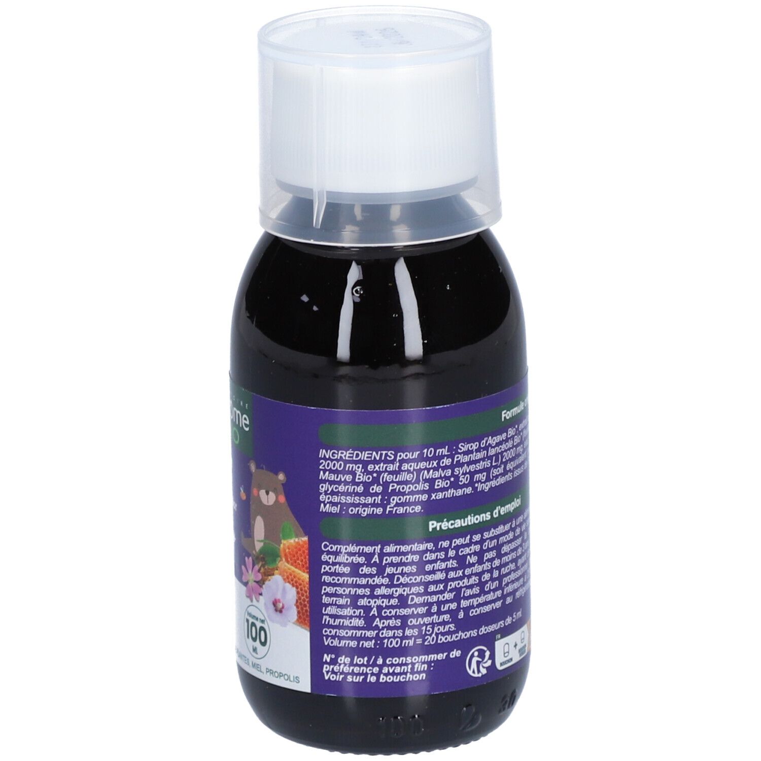 Santarome Bio Respi'Rub Junior Bio Sirop