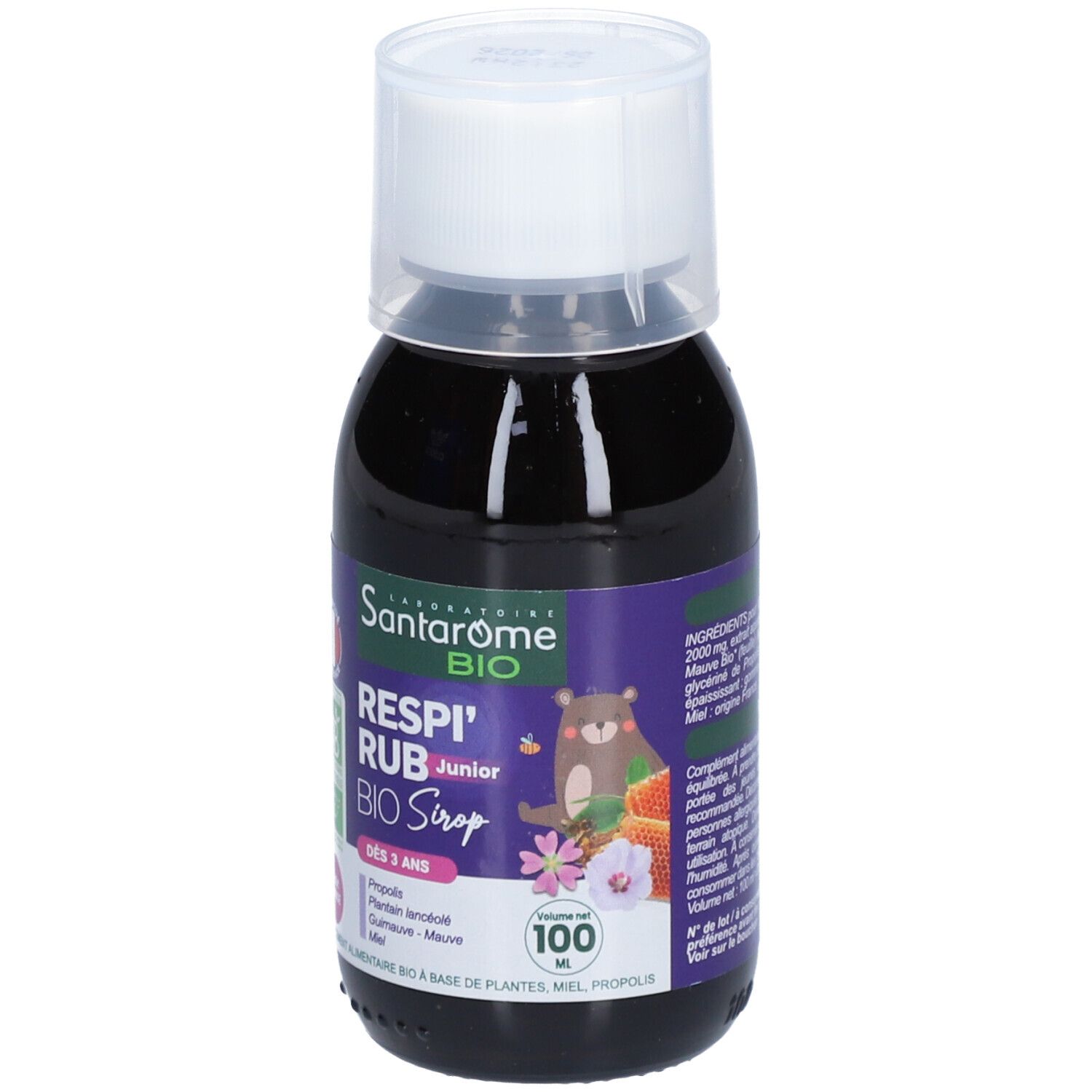 Santarome Bio Respi'Rub Junior Bio Sirop