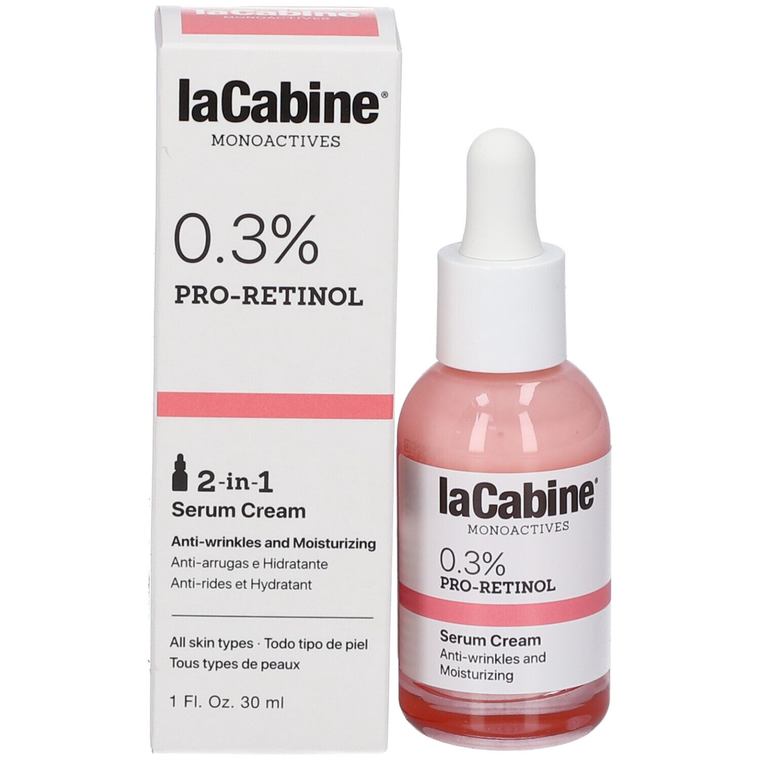 LaCabine® 0,3% PRO-RÉTINOL SÉRUM CRÈME