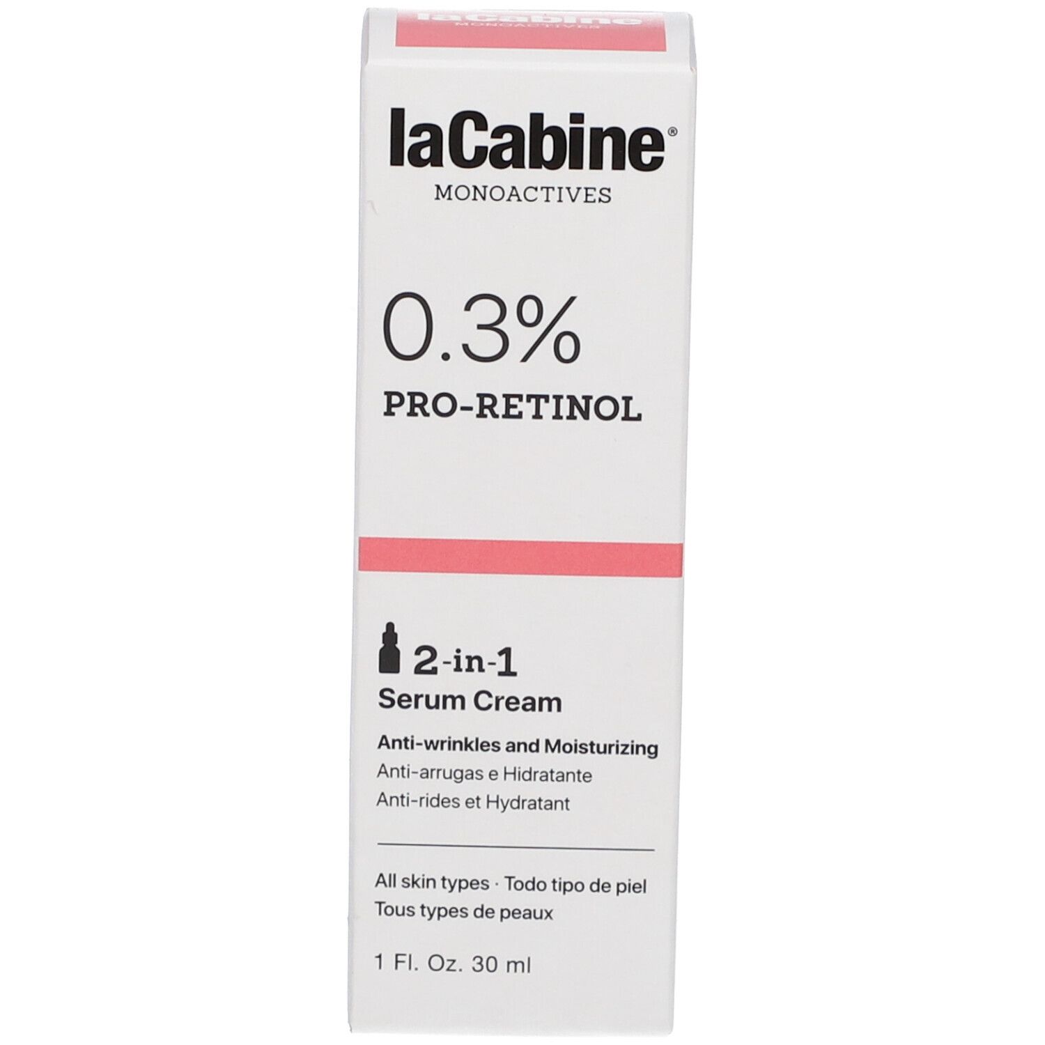 LaCabine® 0,3% PRO-RÉTINOL SÉRUM CRÈME