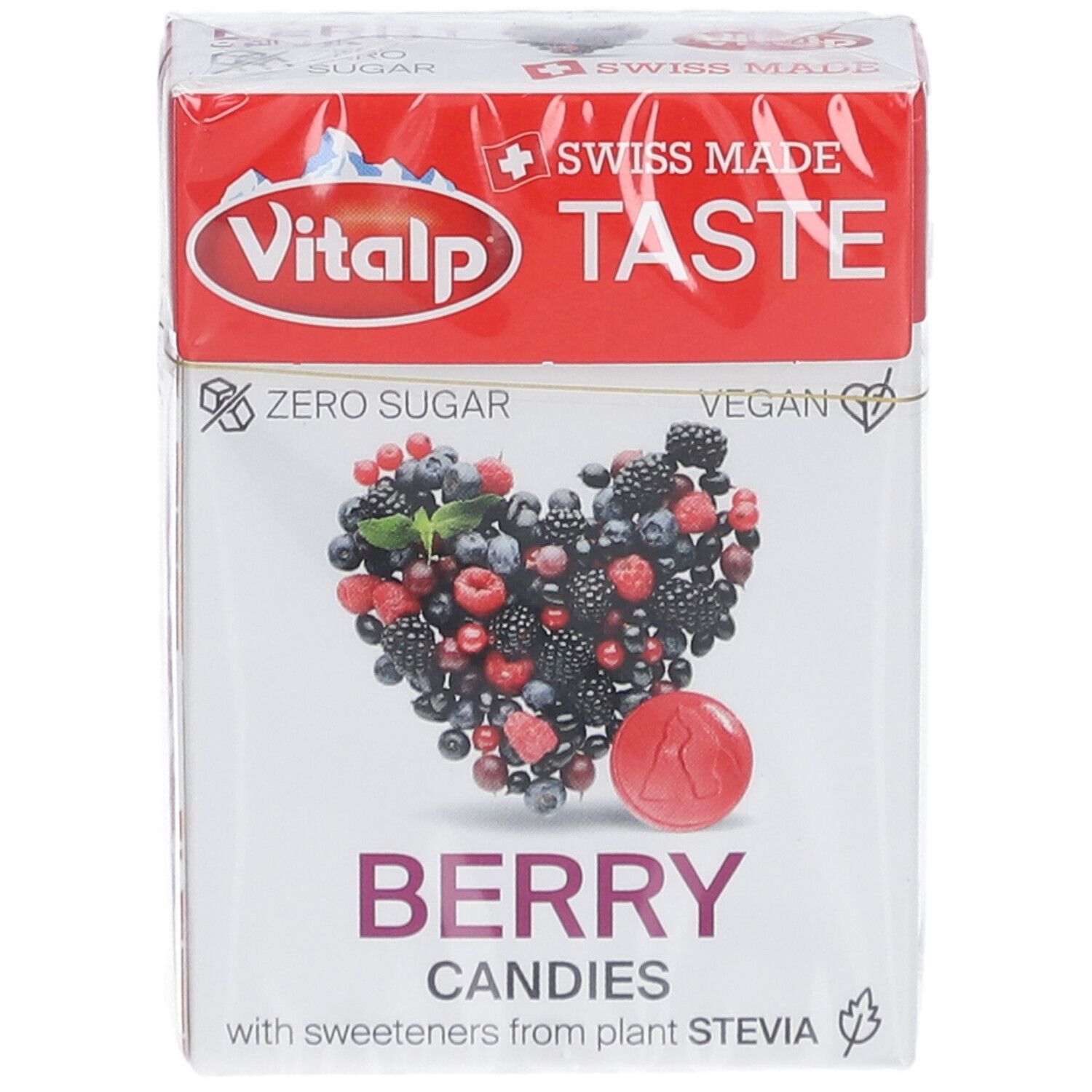 Vitalp Bonbons aux Baies Sans Sucre