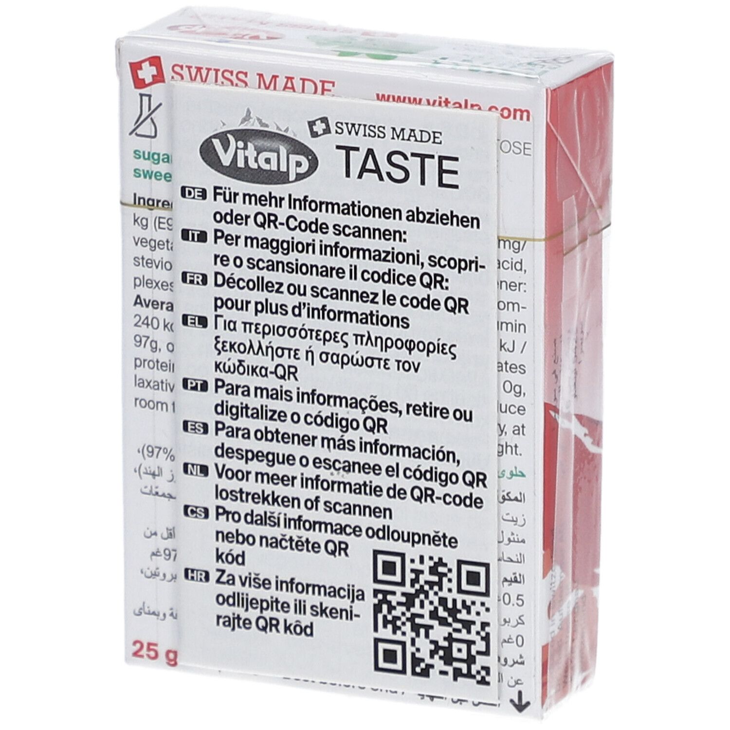 Vitalp Bonbons à la Menthe Sans Sucre
