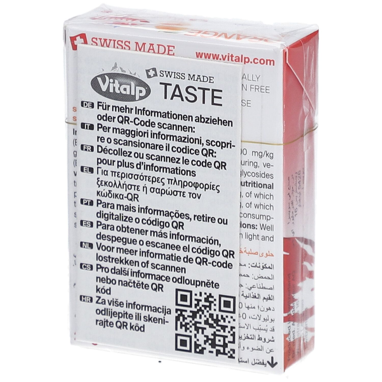 Vitalp Bonbons Sans Sucre Orange