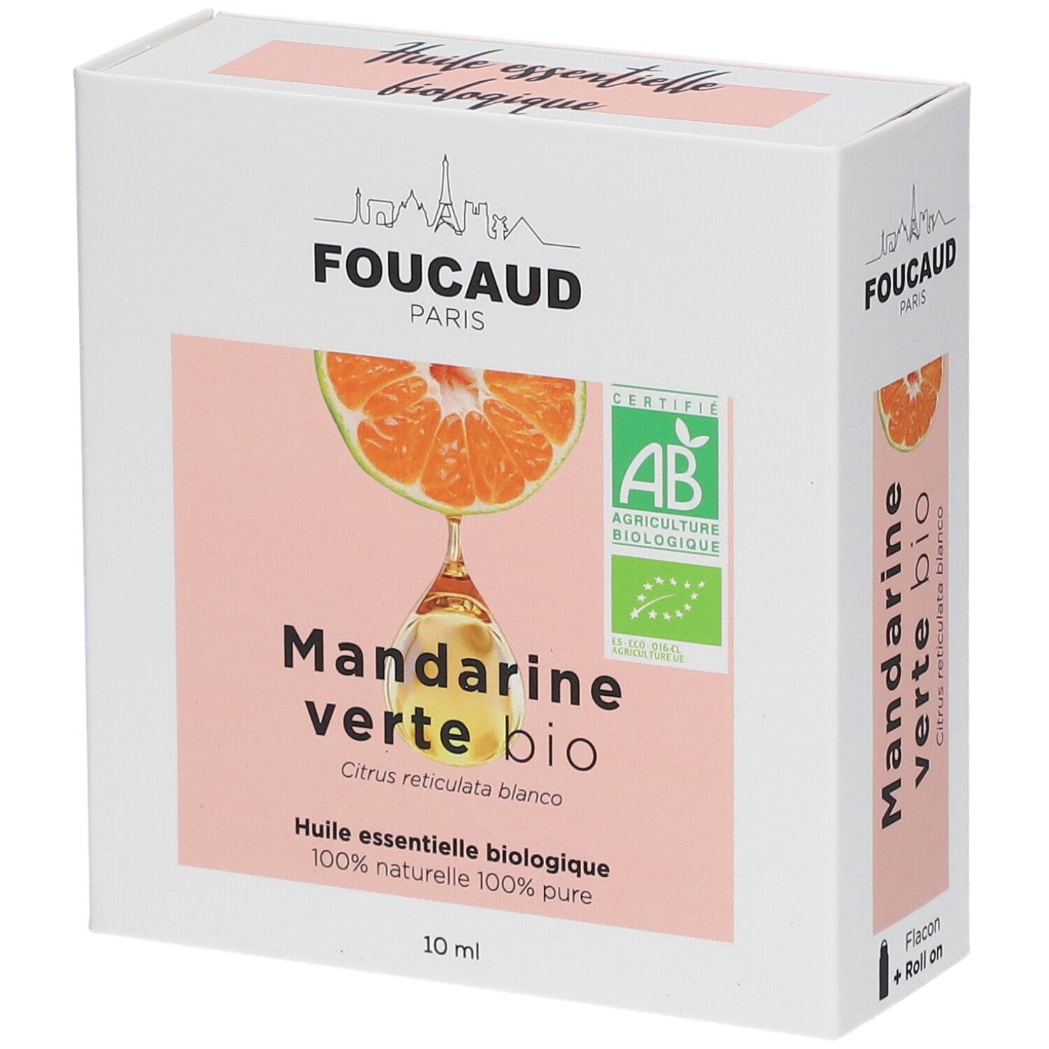 FOUCAUD Huile Essentielle Mandarine verte bio
