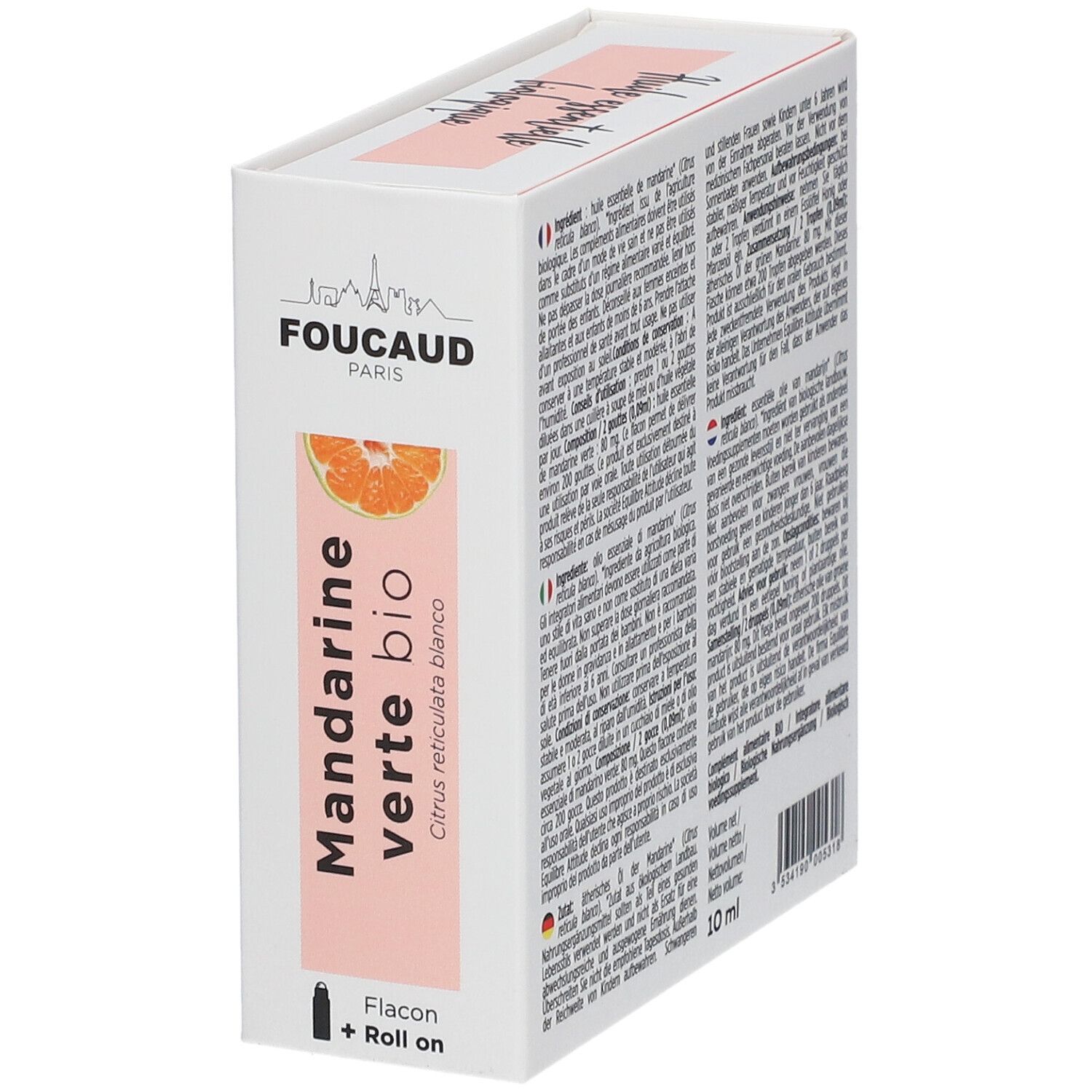 FOUCAUD Huile Essentielle Mandarine verte bio